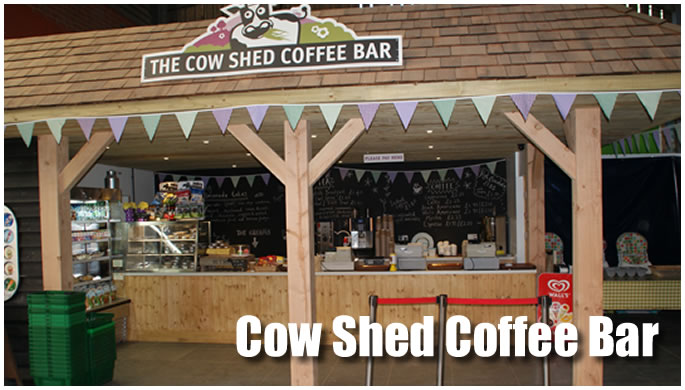 Cow Shed Coffee Bar display image.