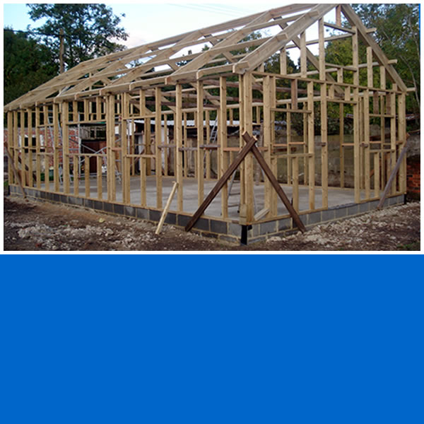 Photo of Timber frame outbuilding in Newdigate.