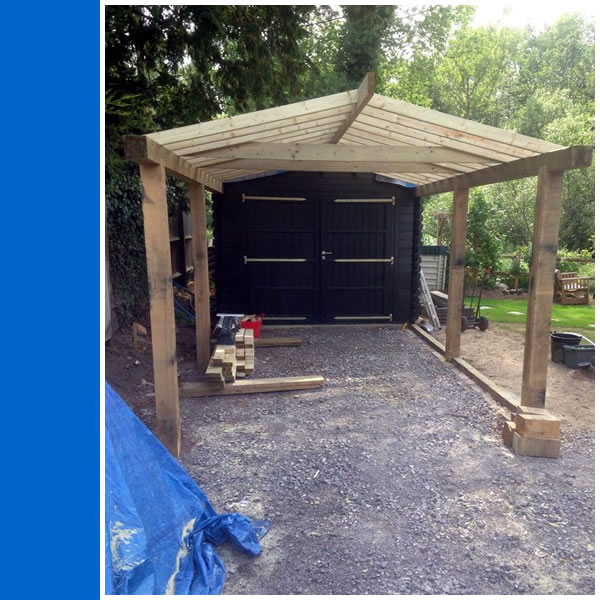 Oak Framed Building.