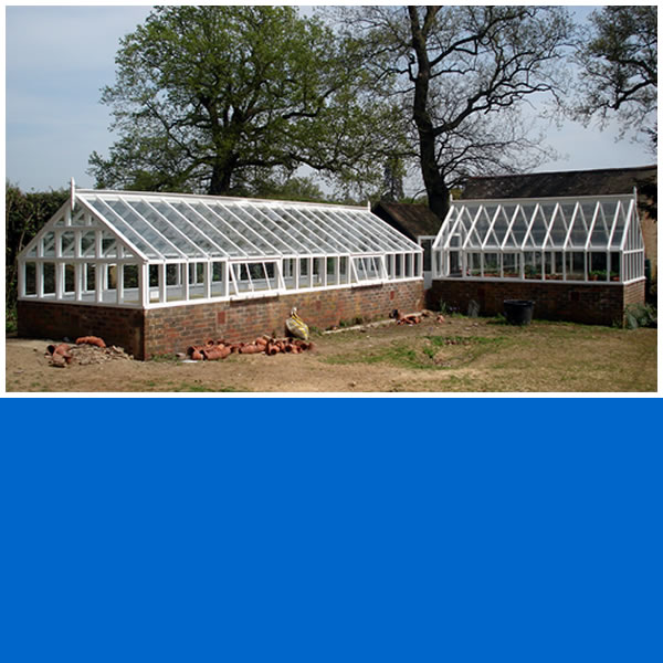 Photo of Softwood Timber Framed greenhouse in Ockley.