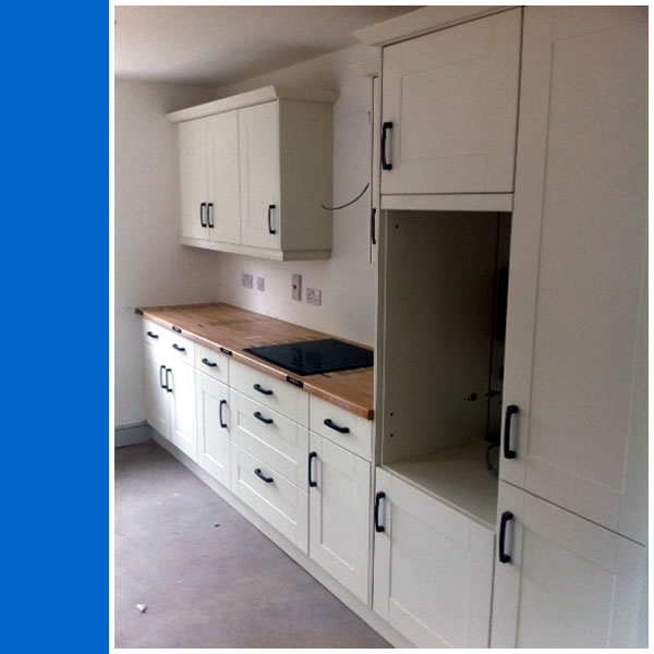 Photo of kitchen fitting in Kirdford.