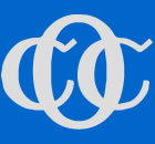 Logo for the Ockley Cricket Club.