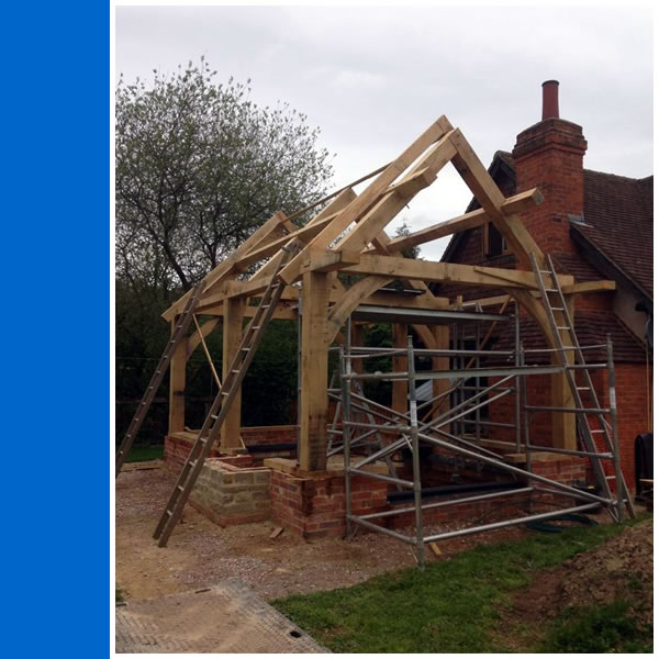 Oak Framed Building.