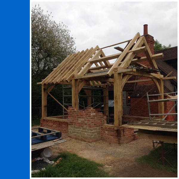 Oak Framed Building.